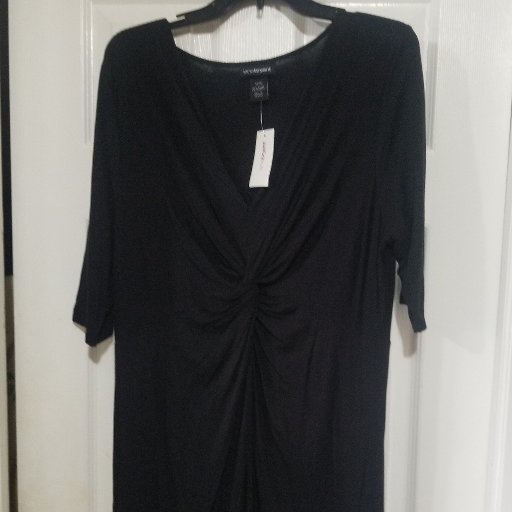 LANE BRYANT NWT KNEE LENGTH KNOT TIE DRES
